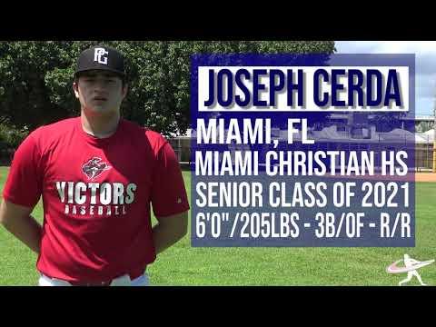 Video of Joseph Cerda 3B Class of 2021