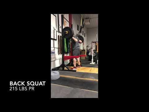 Video of squat pr 