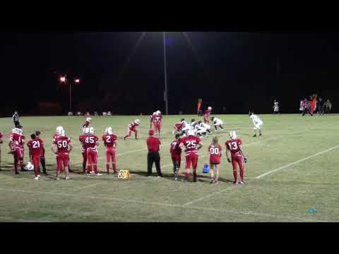 Video of Brady Smith #3  Red Jersey, Red White Pants,  Runningback 