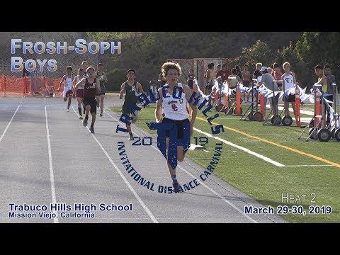 Video of 2019 TF - Trabuco Invite - 3200 (FrSoph Boys, Heat 2 [of 2])