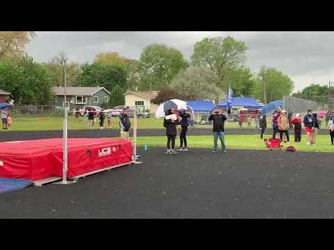 Video of High Jump 5-3" at La Crosse, WI 2021