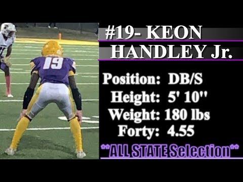 Video of 2021-Street Light Recruiting: DB -Keon Handley Jr