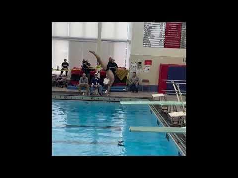 Video of Eastern Diving Championships - Highest placing junior; 4th overall