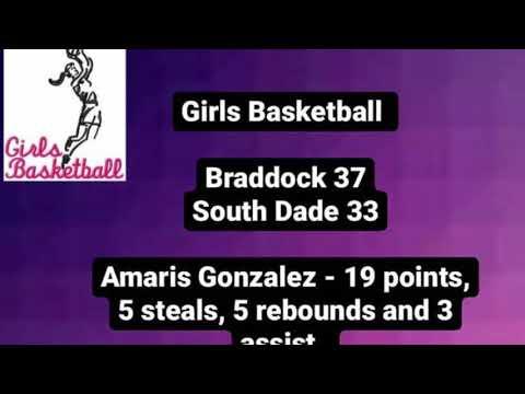 Video of #23 Braddock Vs South dade Amaris Gonzalez Highlights