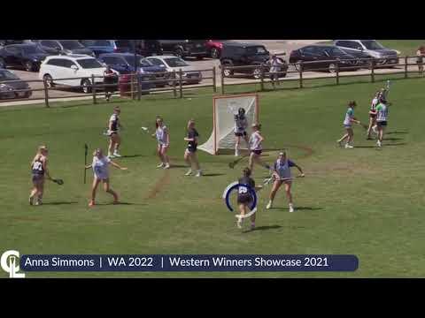 Video of Anna Simmons Lacrosse Highlights, Class of 2022