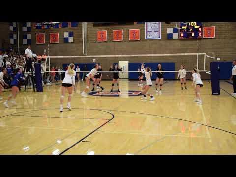 Video of Varsity December 2019 Libero Digs, Serve Receive, Defense