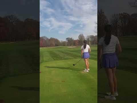 Video of Tee shot with driver