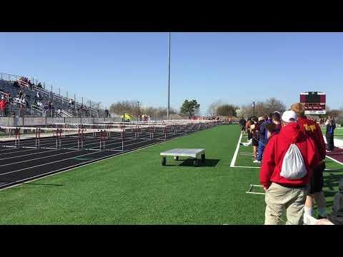 Video of 3/5/2020 Whitesboro Meet 110H Lane 1 PR 14.72