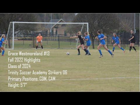 Video of Grace Westmoreland Fall 2022 Highlights