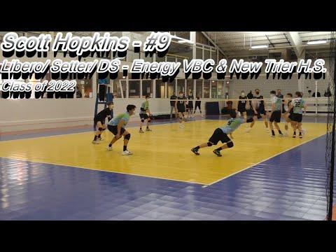 Video of Scott Hopkins #9 - Libero/Setter/DS - Energy VBC & New Trier H.S. - Class of 2022