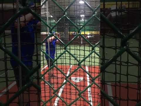 Video of Taking batting practice