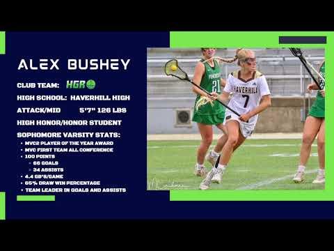 Video of Alex Bushey 2024 HS