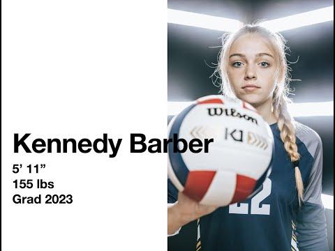 Video of Kennedy Barber Fall 2021/ Attacks and Blocks