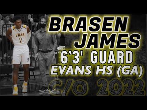 Video of Brasen James junior year highlights