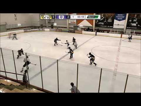 Video of #76 White Defense vs Pilot Mound Buffalos 2018-2019