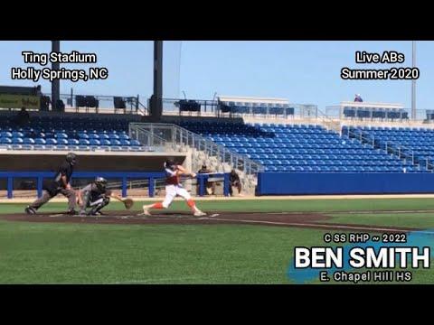 Video of Ben Smith C SS RHP ~ Baseball Recruiting Video (live ABs) ~ Class of 2022