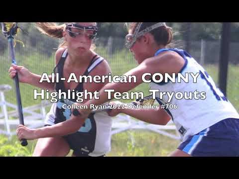 Video of All-American CONNY Highlight Team Tryout 2020 (2022 Defender)