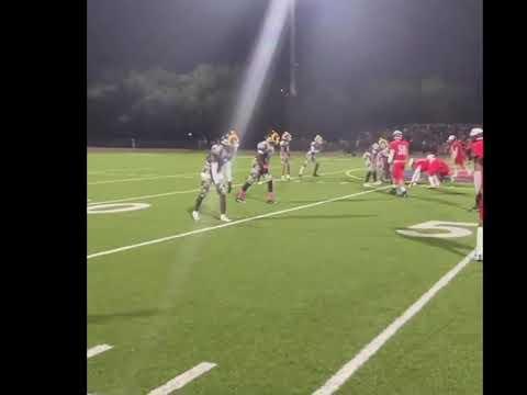 Video of Wr/CB Rudolph foster class of 2025 highlights 