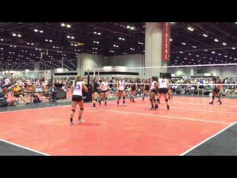 Video of Ally Vicsik #2 AAU Nationals Highlight - Silver Champions 