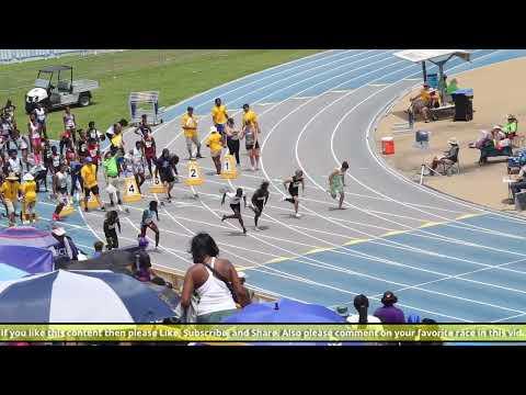 Video of 2024 AAU Junior Olympics- Girls 17-18U, 100M Prelims (7:06)