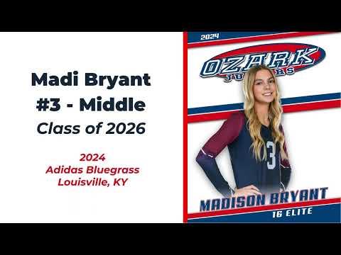 Video of Madi Bryant -  Adidas Bluegrass