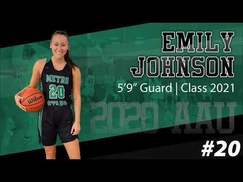 Video of Emily Johnson 2020 AAU Highlight Reel