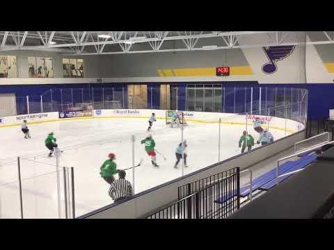 Video of CHS St. Louis Showcase Aug. 2021 (Rising Junior) Blue #10  Full Shift Goal