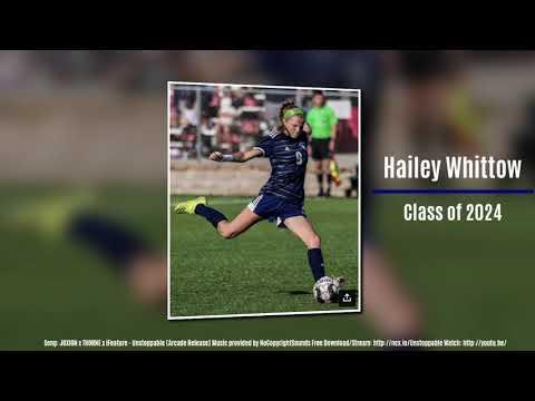 Video of Hailey Whittow Soccer Highlights 2024