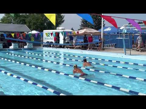 Video of Dentin DePriest Swimming 100 Breast at the State of Montana Federation State Meet in 2022