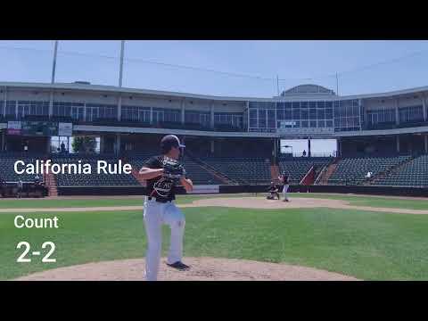 Video of Behind View NCAA Exact Baseball Showcase 6/29/22