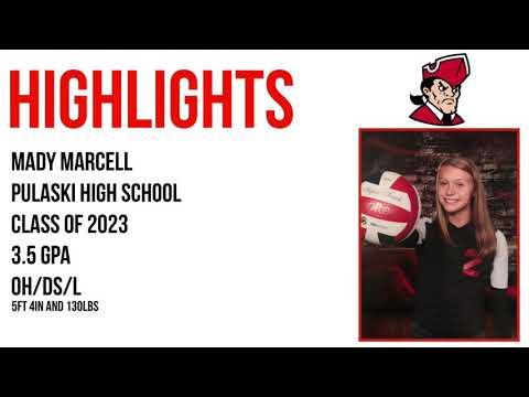 Video of Mady Marcell 23’ Highlights 2