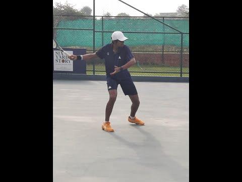 Video of Sarthak Sharma - College Tennis Recruiting Video  (Fall 2022)