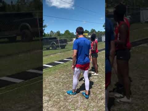 Video of long jump