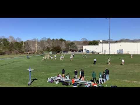 Video of Emma Tucker (#10 white shirt) Midfielder goal