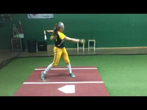 Video of hitting skills 