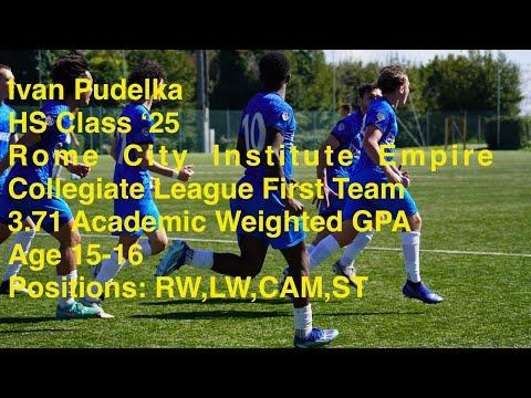 Video of Ivan Pudelka December 2023 - June  2024 Highlights (International, Collegiate, & ID Camps)