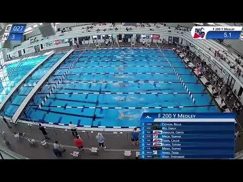 Video of 2021 200 IM lane 5