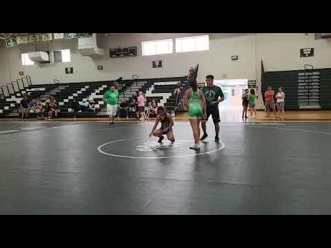 Video of Ahlexa Montalvo (Black & Blue Singlet)