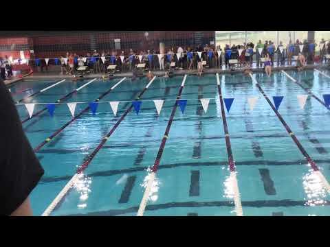 Video of 50 meter freestyle