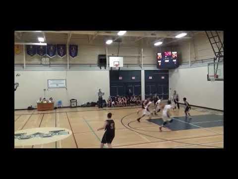 Video of Connor Barrett #20 BC Canada Lacrosse Grade 9/10 Basketball 2017 18 Season