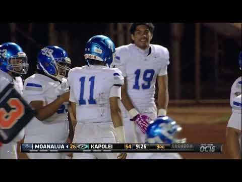 Video of Niko Kapolei Game TDs