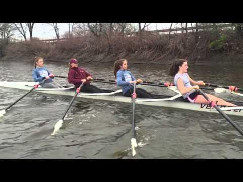 Video of Rowing Bow in Practice April 2016