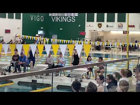 Video of 2019 Sectional Final - 100 free