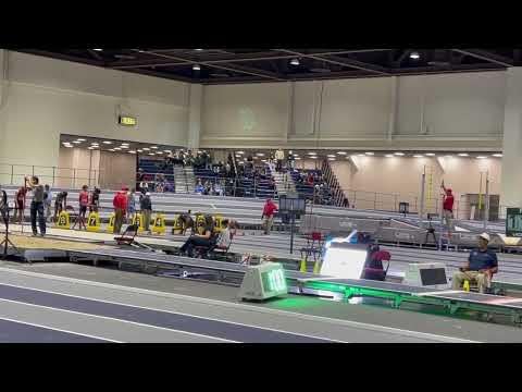 Video of Ruby's indoor 55m dash at Reno Holiday Invite