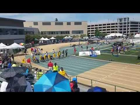 Video of USATF National Meet 2019 Men's 17-18 4x100 | Lane 6