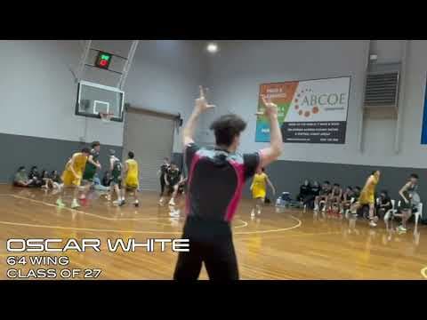 Video of Oscar White 6’4 Wing Class of 27