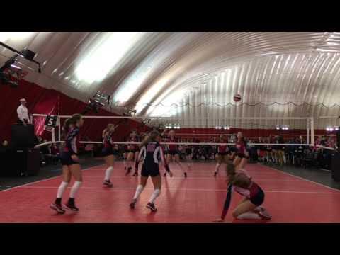 Video of 2017 Wisconsin Tournament - March footage (SPVB 18 Blue #23)