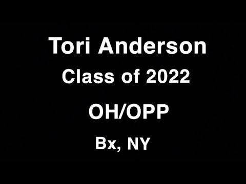 Video of Class of 2022 Outside/OPP volleyball highlights- Tori Anderson 