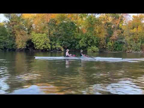 Video of Nora Lake Rowing Video - Double (bow seat)