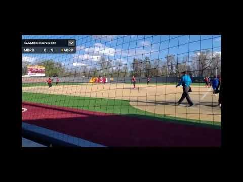 Video of stretch for the out at first